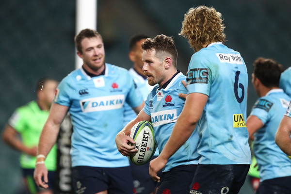 The Wallaby playmaker Bernard Foley led the Waratahs to the win against the Highlanders during the 2018 Super Rugby Quarter-Final in Sydney